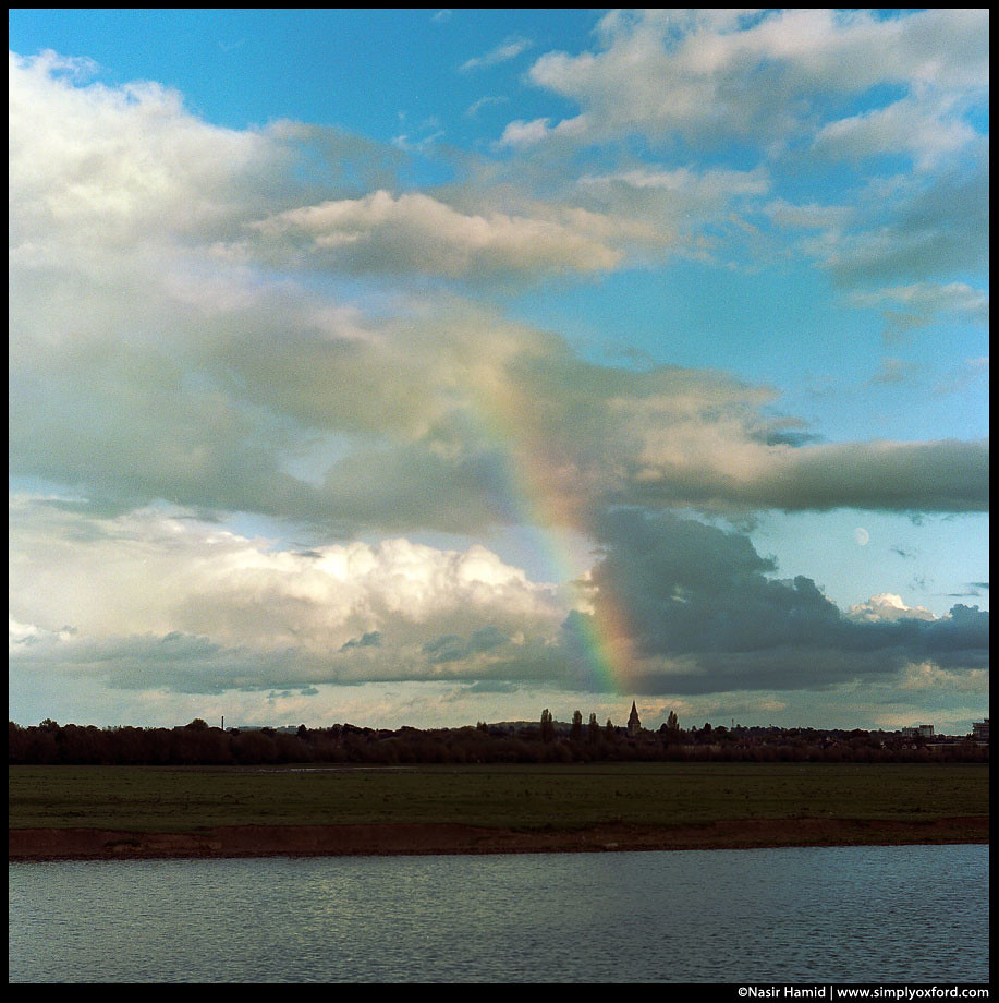Rainbow over North Oxford