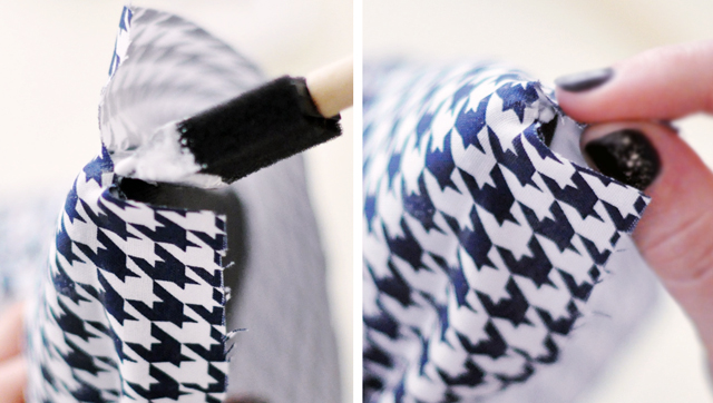 Houndstooth Shoes DIY - 14-1