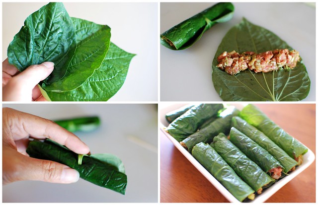 Thịt Bò Nướng Lá Lốt (Vietnamese Grilled Beef Wrapped in Betel Leaves)
