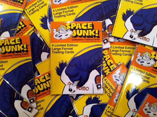 Space Junk™ Trading Cards- Preview Set by Manly Art