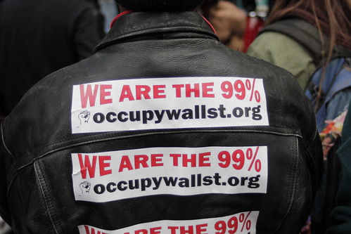 Occupy Wall Street stickers
