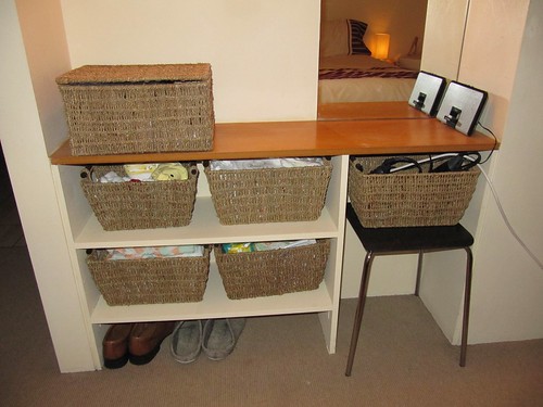 baskets in our room