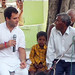 Rahul Gandhi in village chaupal, Sant Ravidas Nagar (25)