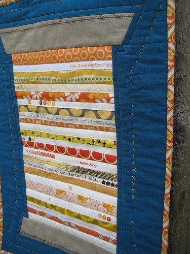 Variegated Selvage Spool by Poppyprint