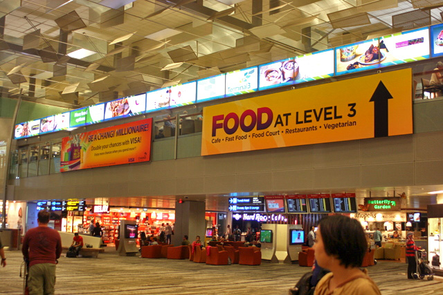 Changi Airport has over 100 F&B outlets