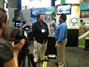 Neenz of Oceanit bring interviewed by CivilBeat and Pacific Network TV at #APEC