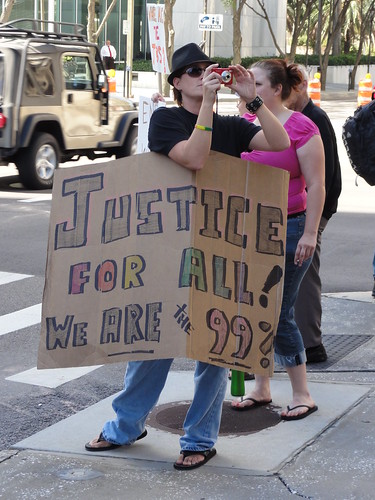 "Justice For All! We are the 99%"