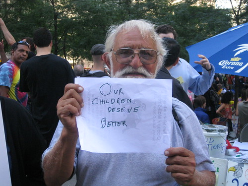 Occupy Wall Street: Our Children Deserve Better