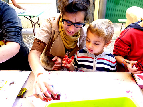 Printing Workshop with kids! by la casa a pois