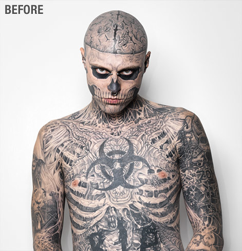 go beyond the cover: rick genest
