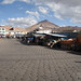 Un mercato periferico di Potosi dove sostano i vari servizi di trasporto mini