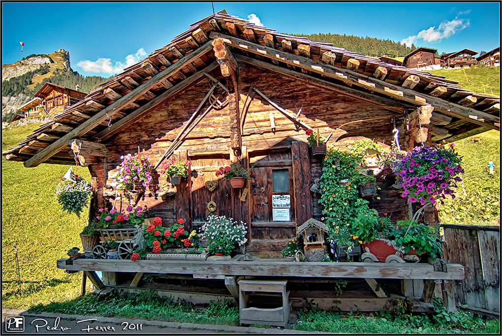 Suiza - Pueblos con encanto - Gimmelwald - Alpkäse zu verkaufen