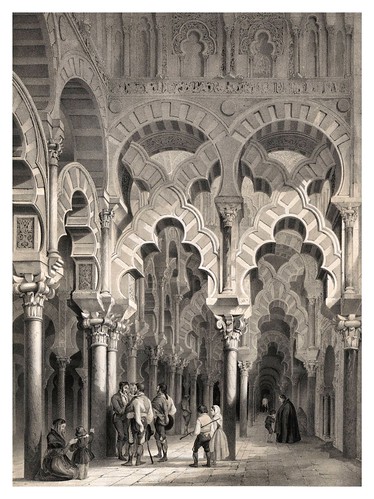 010-Capilla mozarabe catedral de Cordoba-España artística y monumental..Tomo I- 1842-1850-Genaro Perez de Villa-Amil