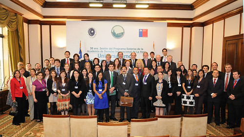 OAS Secretary for Legal Affairs Participates in Santiago de Chile Meeting of the External Program of The Hague Academy of International Law