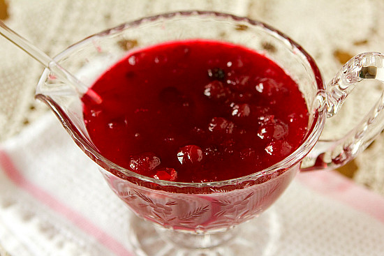 Homemade Cranberry Sauce for Thanksgiving