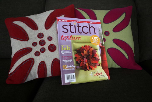 Lily Pillow Covers in Stitch!