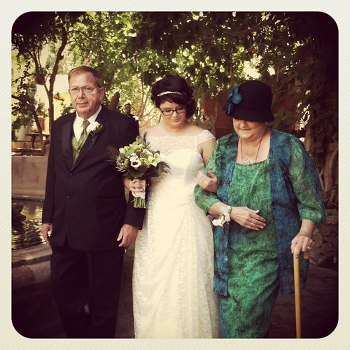 my parents walking me down the aisle by ceck0face