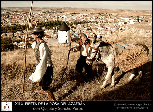 don Quijote y Sancho Panza by José-María Moreno García = FOTÓGRAFO HUMANISTA