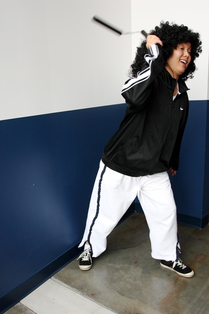 Carie as Afro Ninja