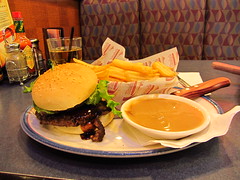 Ricky's Hawaiian Burger Meal