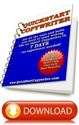 QuickStart Copywriting ebook: How to become an expert copywriter in 7 days!