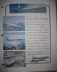 Notebook Page Future of Flight