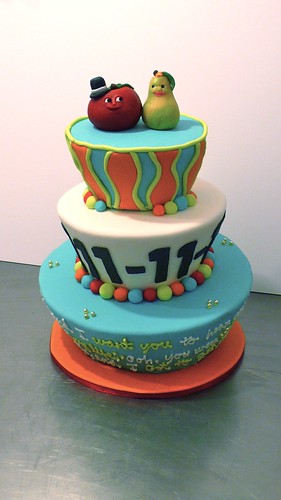 11-11-11 Carnival Themed Wedding by CAKE Amsterdam - Cakes by ZOBOT