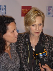 Lara Embry and Jane Lynch