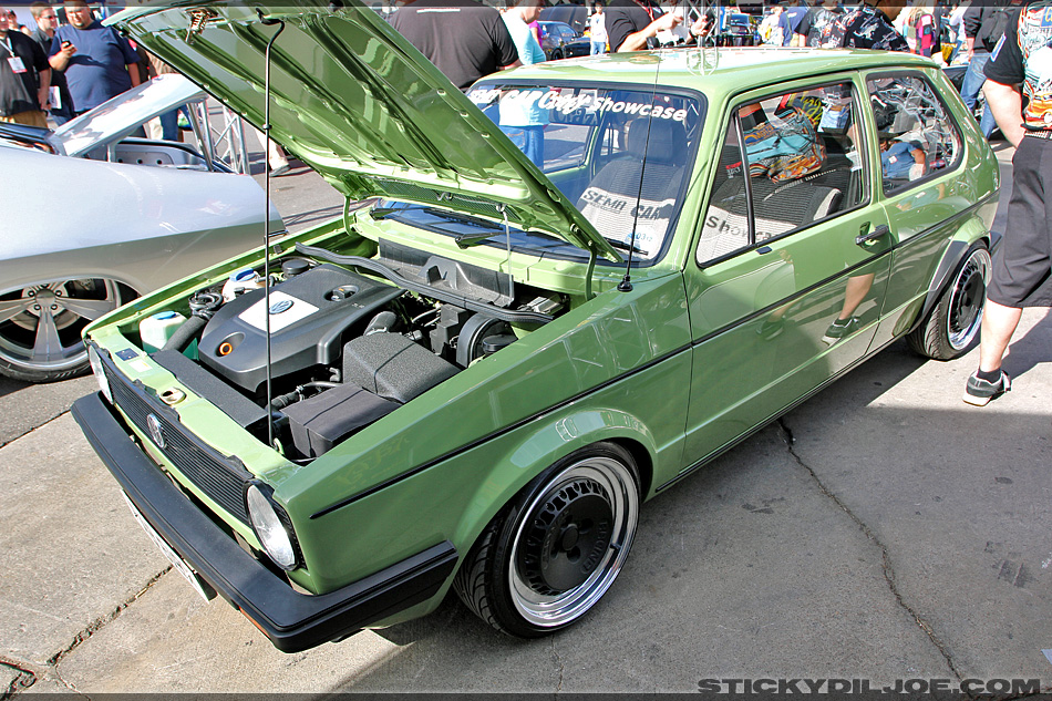I really liked this VW MK1 Golf from the United Kingdom that was sitting in 