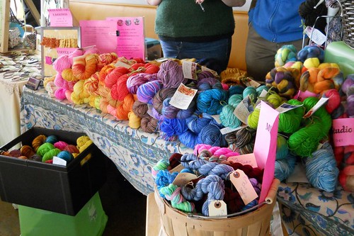 Handmade Market Booth: Show of Color