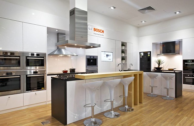 The new Bosch Euro Kitchen is their largest "live" kitchen in Singapore
