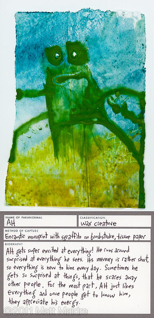 Wax creature 6: Ah