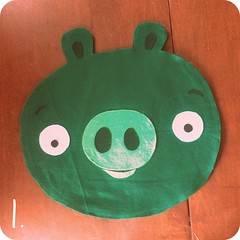 angry pig costume