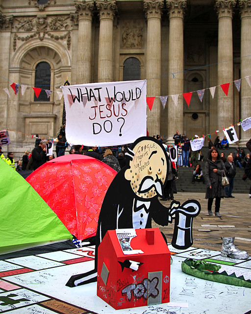 Occupy London Stock Exchange at St. Paul's Cathedral