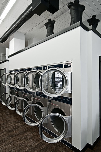 Laundry Valet dryer stacks by petetaylor