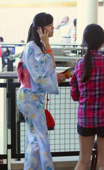 JapanFest - Blue kimono