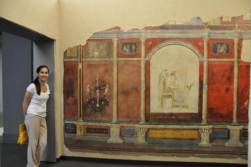 Frescoes from Villa of the Farnesina in Palazzo Massimo