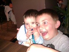 little cousin Frankie and Joey