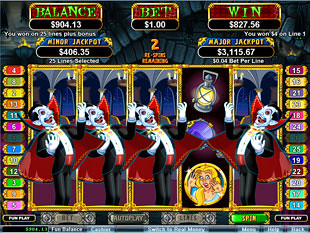Count Spectacular Slot Re-Spin Game