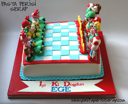 Mario  cake-Ege birthday