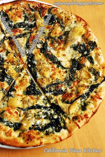 Roasted Artichoke and Spinach Pizza