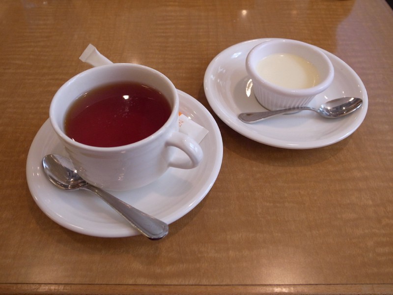 紅茶和甜點