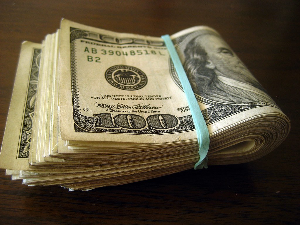 100 Dollar Bills by 401(K) 2013, on Flickr