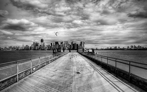 Liberty Island Pier by Thomas Gehrke