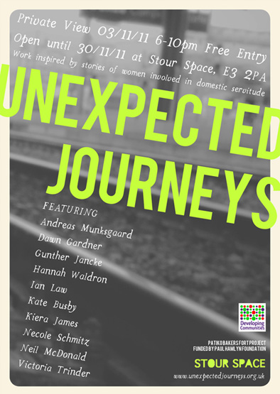 Unexpected Journeys - November First Thursdays at Stour Space