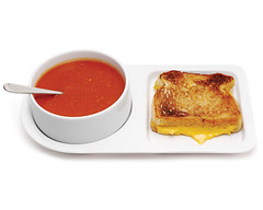 soup and sandwich