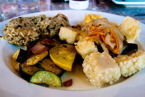 Caribbean Coconut Tofu at Double Wide Grill