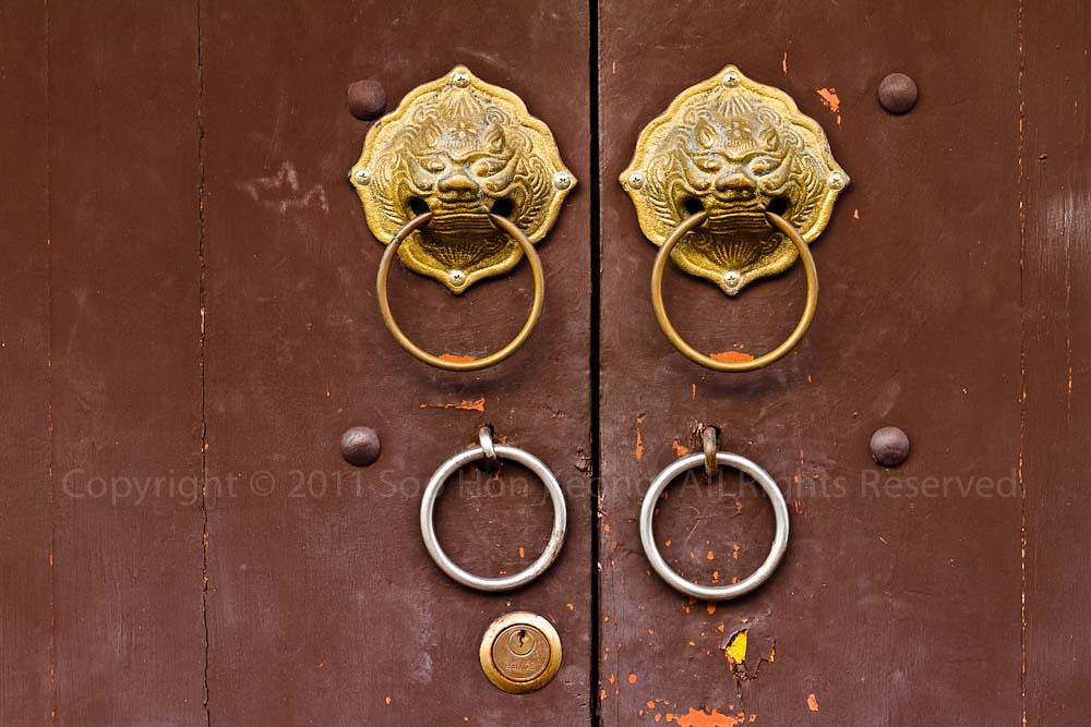 Doors, Phuket Town @ Phuket, Thailand