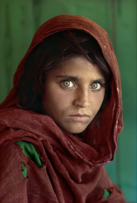 Afghan Girl (Steve McCurry, National Geografic)