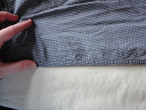 Shirt Bottom Seam of Sleeve